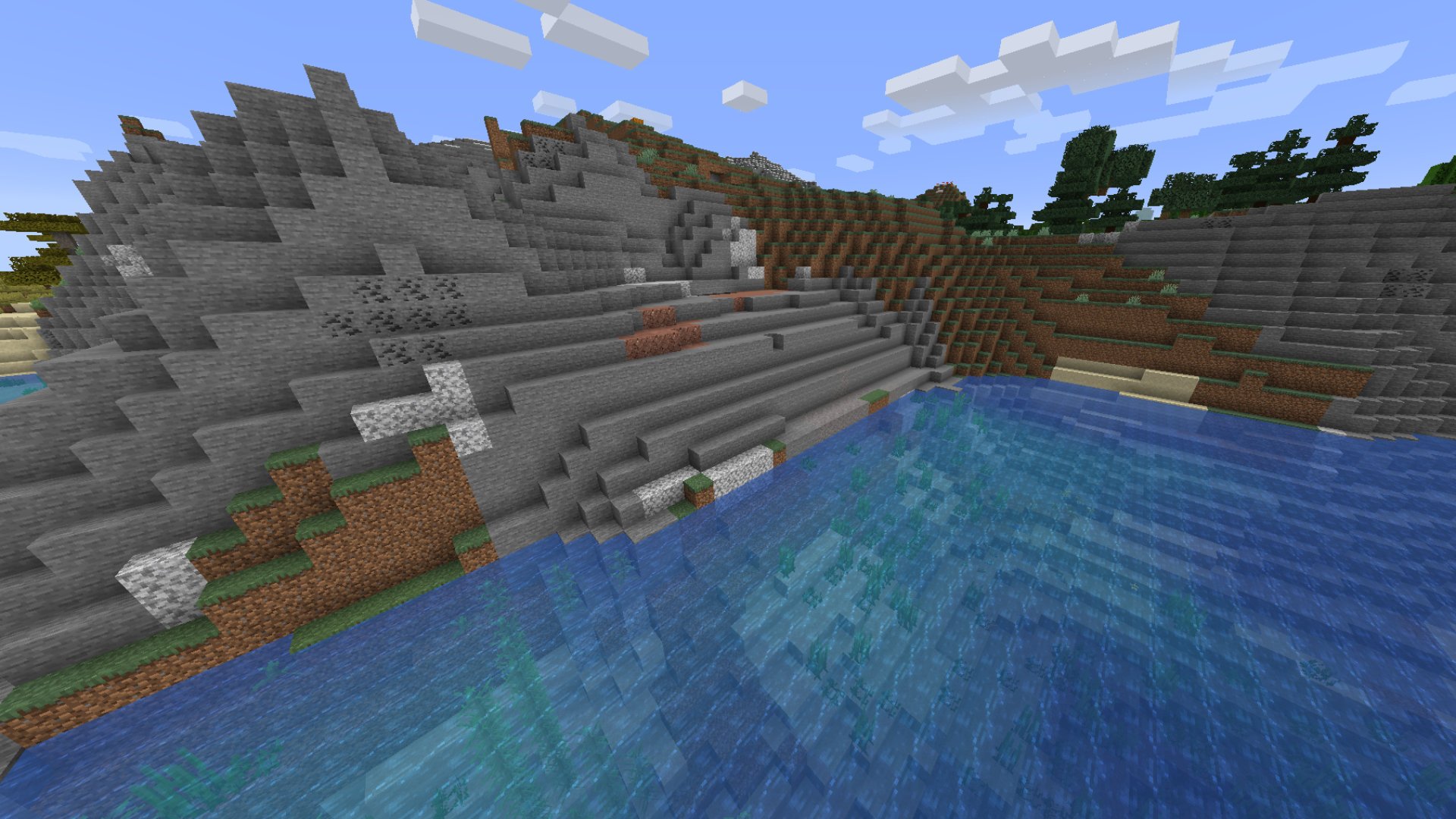 Minecraft Stone Shore