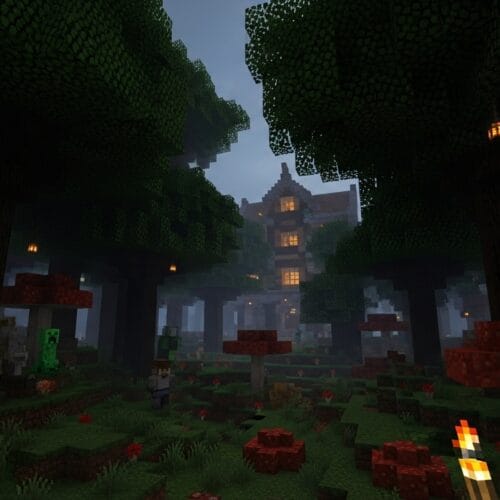 Minecraft Crimson Forest Biome: Mobs, Blocks, and Tips – Minecraft Wiki
