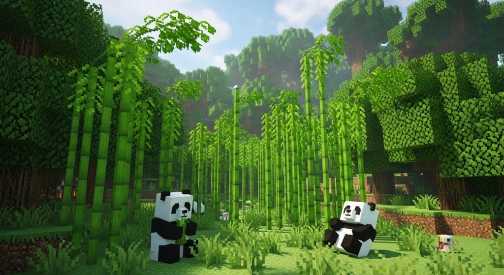 Minecraft Bamboo Jungle Biome