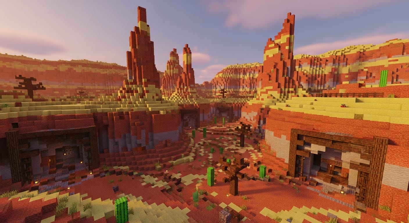 Minecraft Eroded Badlands Biome Where To Find It Minecraft Eroded Badlands Biome Where To Find It
