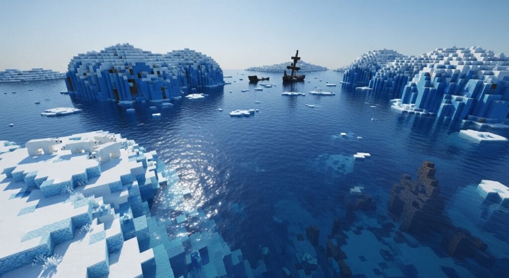 Minecraft Frozen Ocean Biome