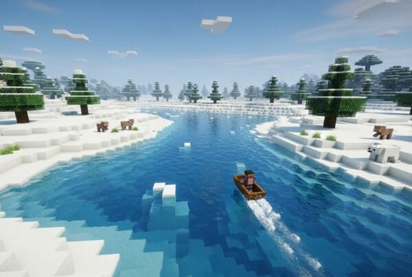 Minecraft Frozen River Biome