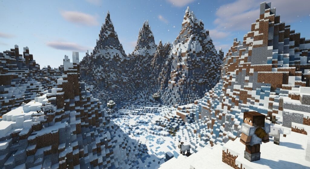 Minecraft Jagged Peaks Biome