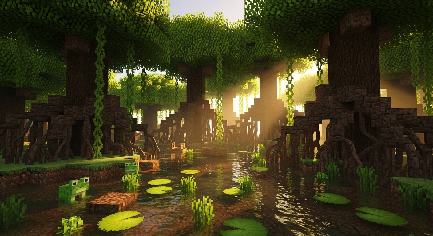 Minecraft Mangrove Swamp Biome: Muddy Shores, Mobs, and Survival Tips