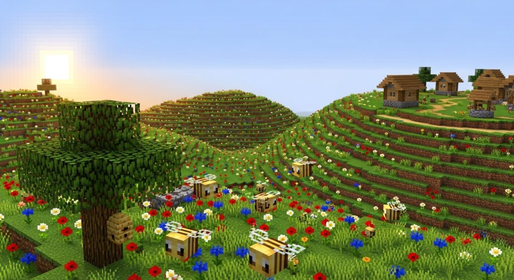 Minecraft Meadow Biome
