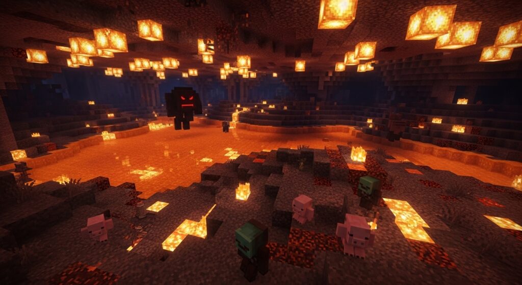 Minecraft Nether Wastes Biome