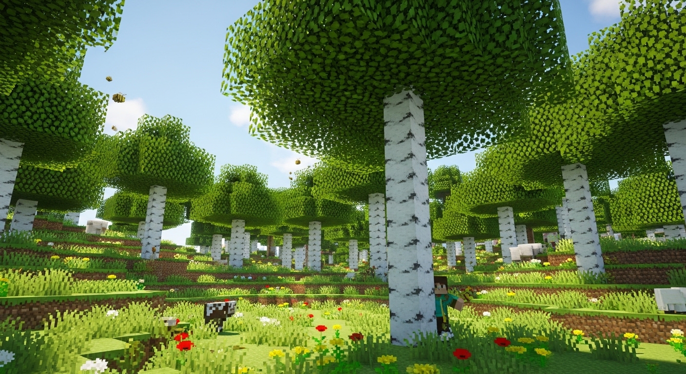Old Growth Birch Forest in Minecraft: Features, Mobs, and Survival Tips