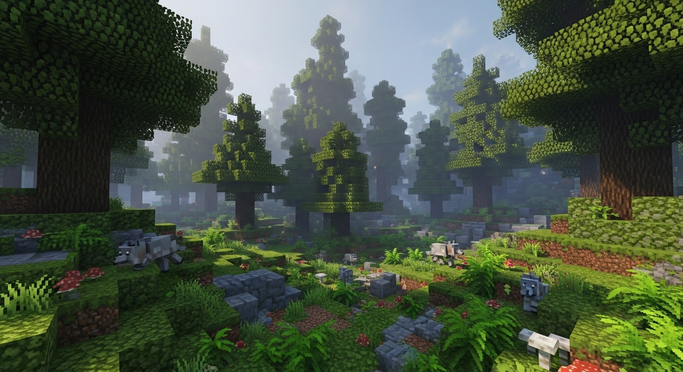 Minecraft Old Growth Spruce Taiga Guide: Mobs, Resources, and How to Survive