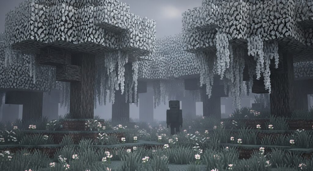 Minecraft Pale Garden Biome