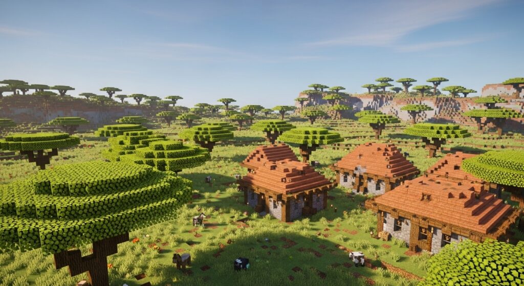 Minecraft Savanna Biome