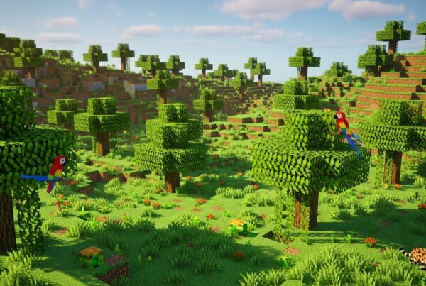 Minecraft Sparse Jungle Biome