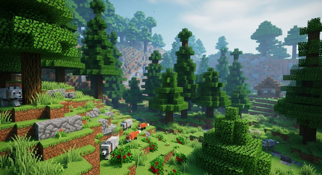 Minecraft Taiga Biome
