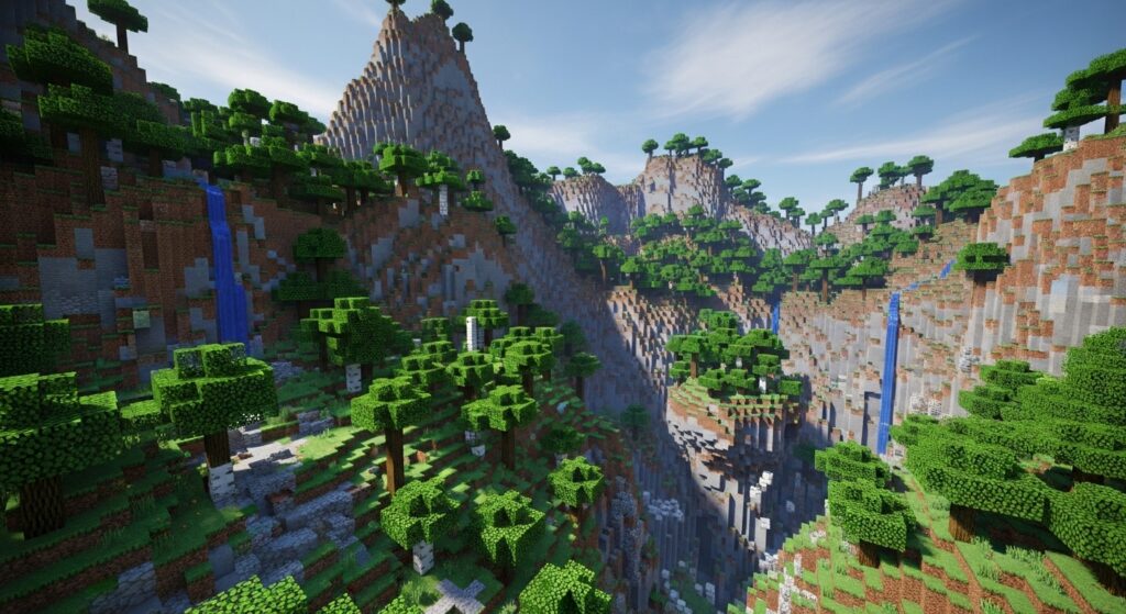 Minecraft Windswept Forest Biome