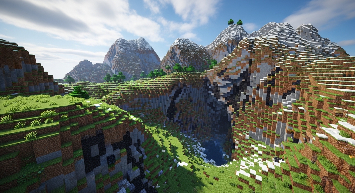 Minecraft Windswept Hills Biome Guide: Rugged Terrain, Harsh Climates, and Exploration Tips