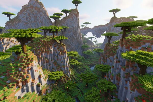 Minecraft Windswept Savanna Biome