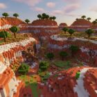 Minecraft Wooded Badlands Biome