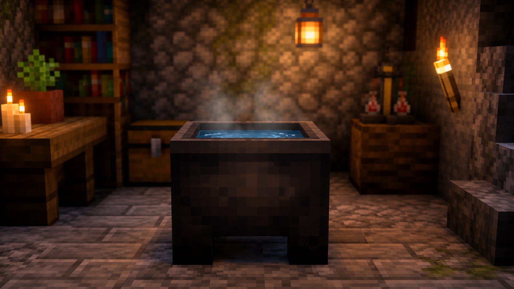 Cauldron In Minecraft Craft Fill And Use Guide Cauldron In Minecraft Craft Fill And Use Guide