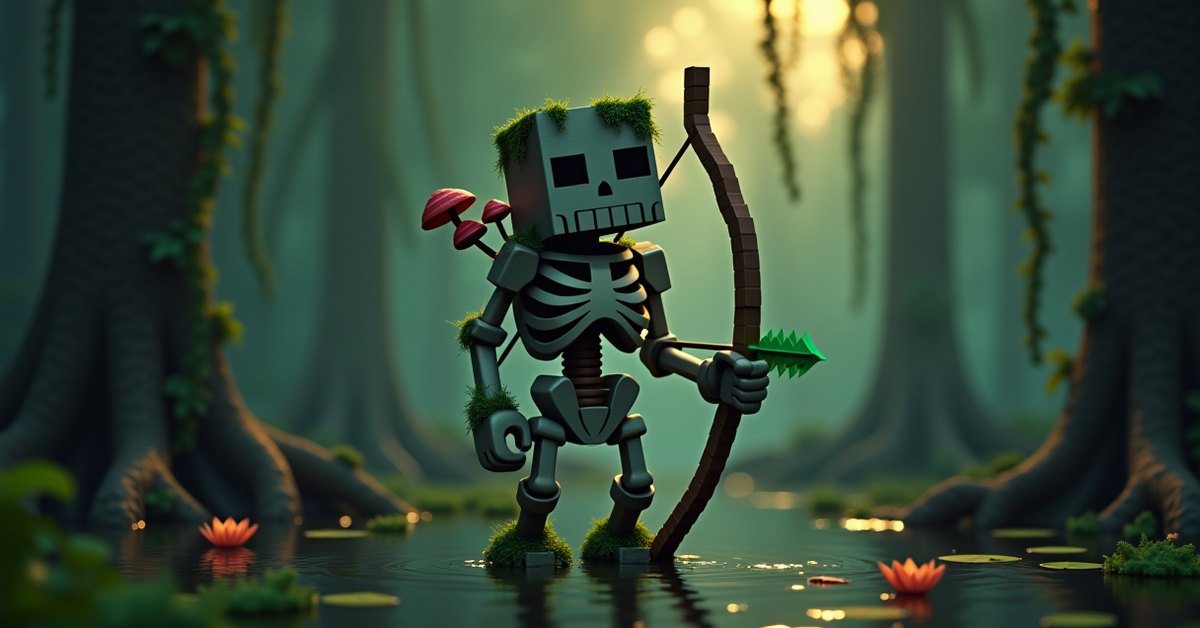 Bogged in Minecraft: poison arrows, shearing, and combat tips