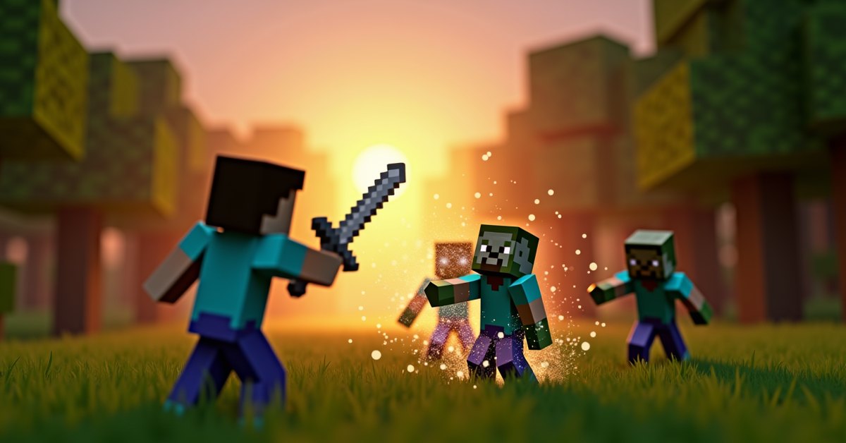 Critical hits and sweep attacks in Minecraft: how they work