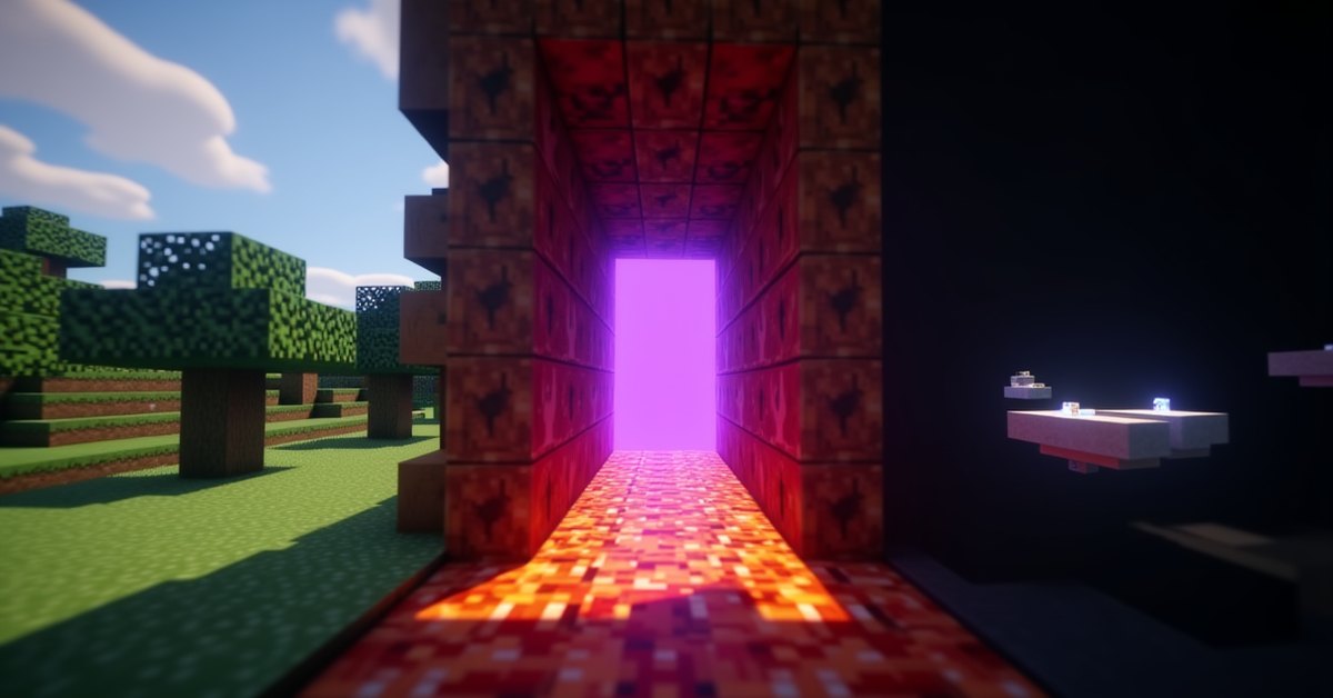 Minecraft dimensions: the Overworld, Nether, and End