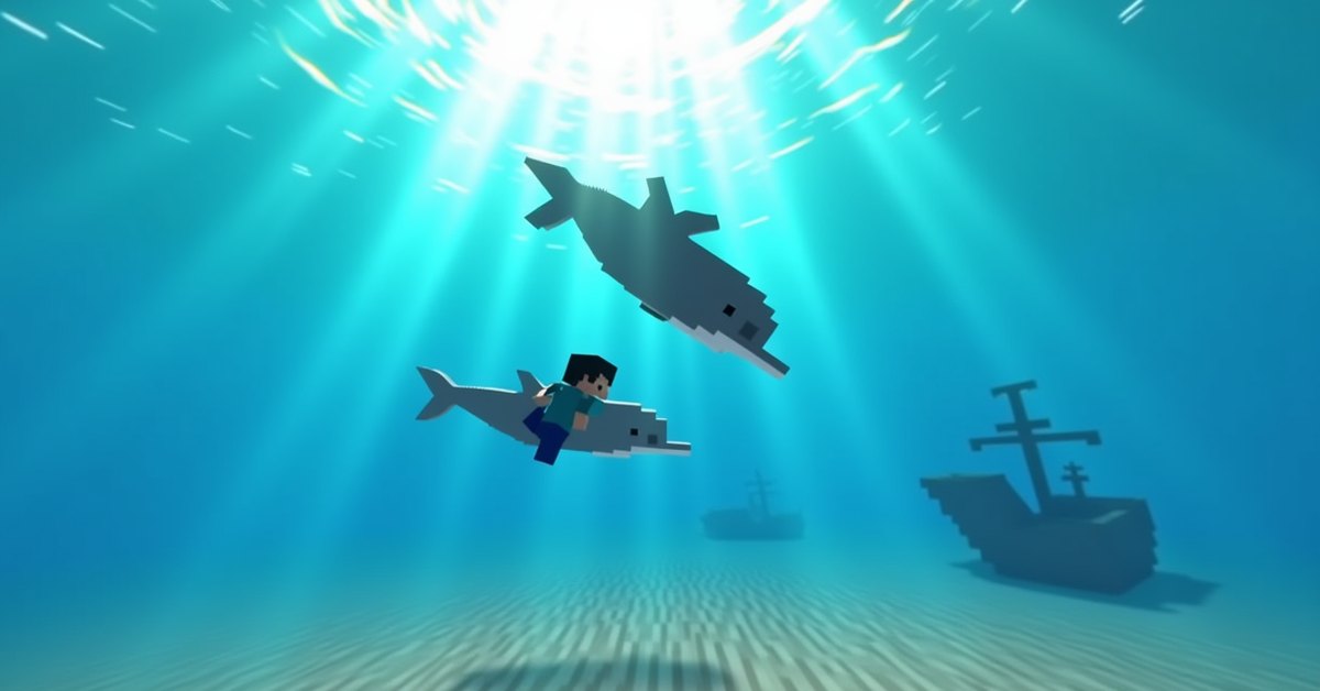 Dolphin’s Grace in Minecraft: how to get it and what it does