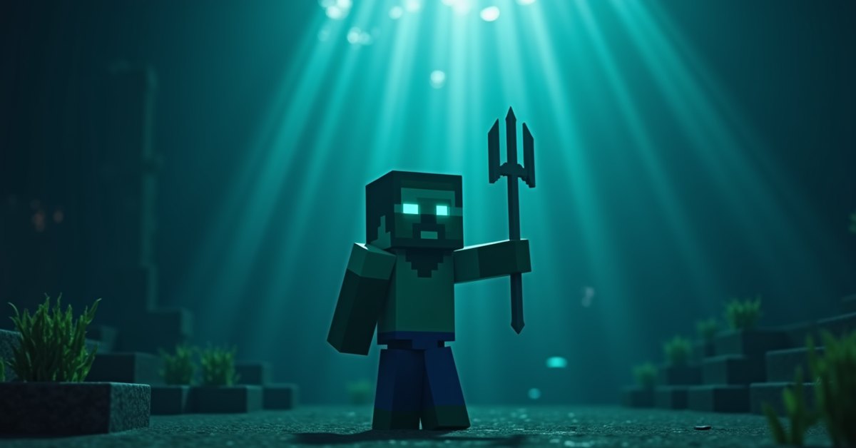 Drowned in Minecraft: spawning, tridents, and drops