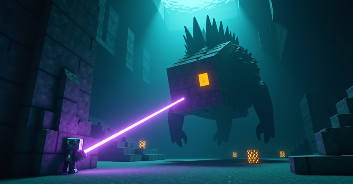 Elder guardian in Minecraft: how to beat it and what it drops