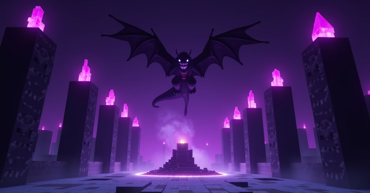 Ender Dragon in Minecraft: how to find and beat the final boss