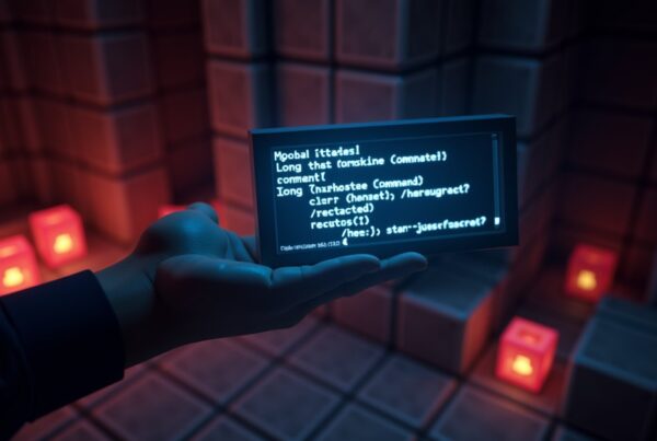 Minecraft command block interface showing an /execute command with chained subcommands
