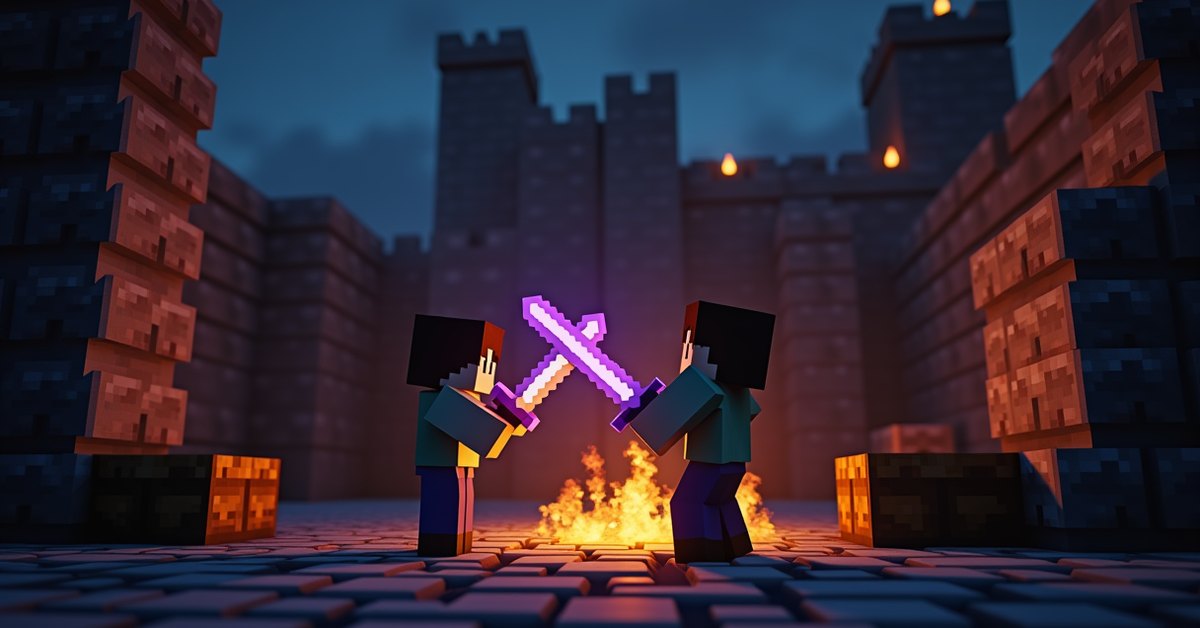 Fire Aspect in Minecraft: how the sword enchantment works and when to use it