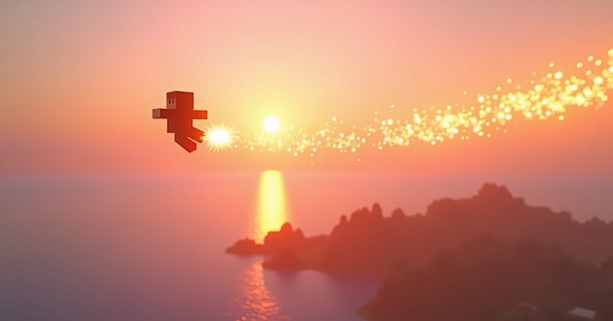 Firework rockets for elytra in Minecraft: craft and use them