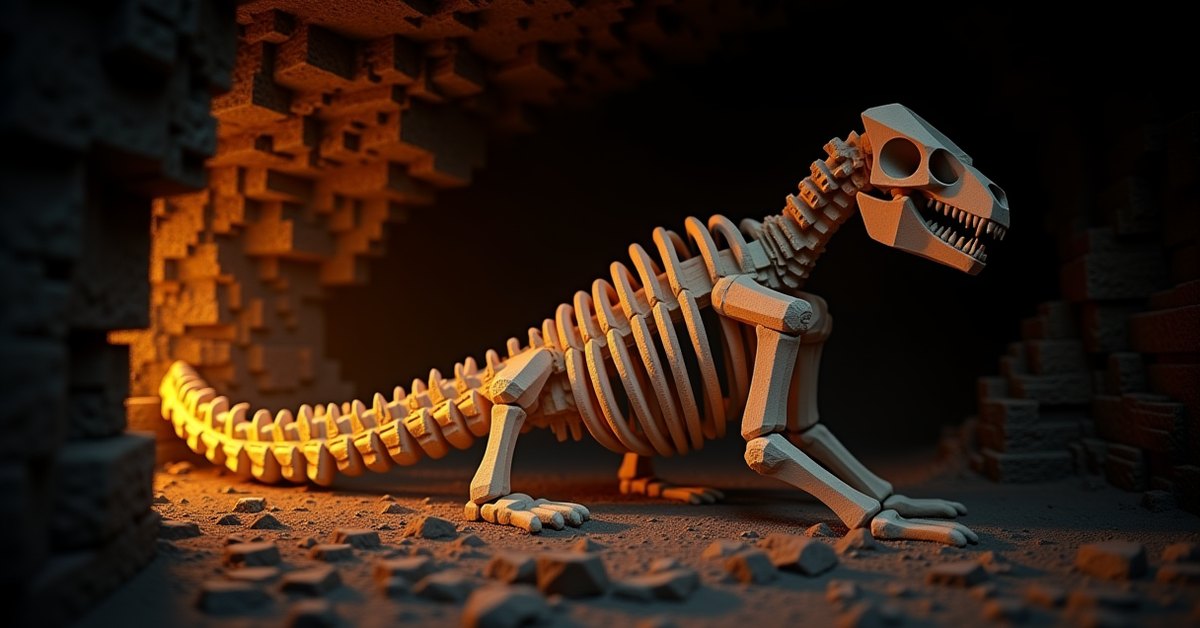 Fossils in Minecraft: where to find them and what they drop