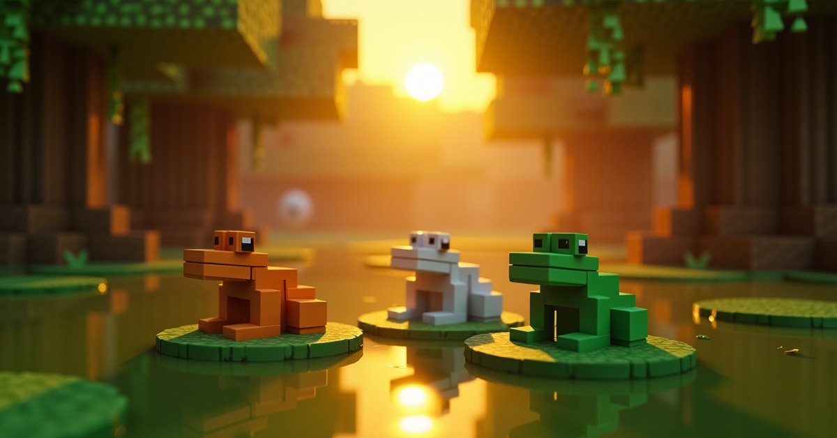 Frog in Minecraft: variants, breeding, and froglights
