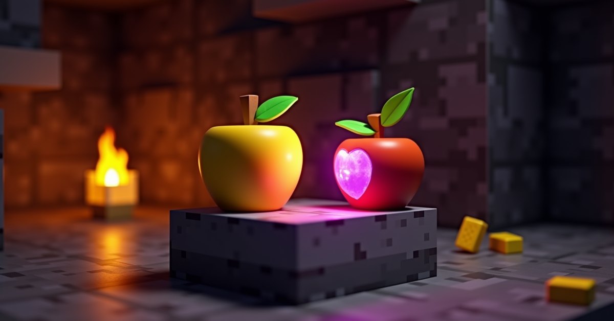 Golden apple in Minecraft: crafting, effects, and uses