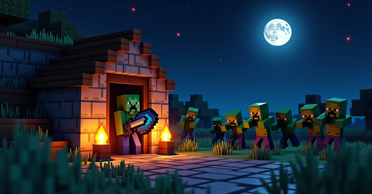 Hard mode differences in Minecraft: what actually changes