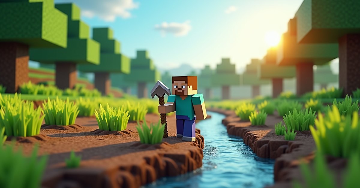 Hoe in Minecraft: how to craft, use, and enchant it