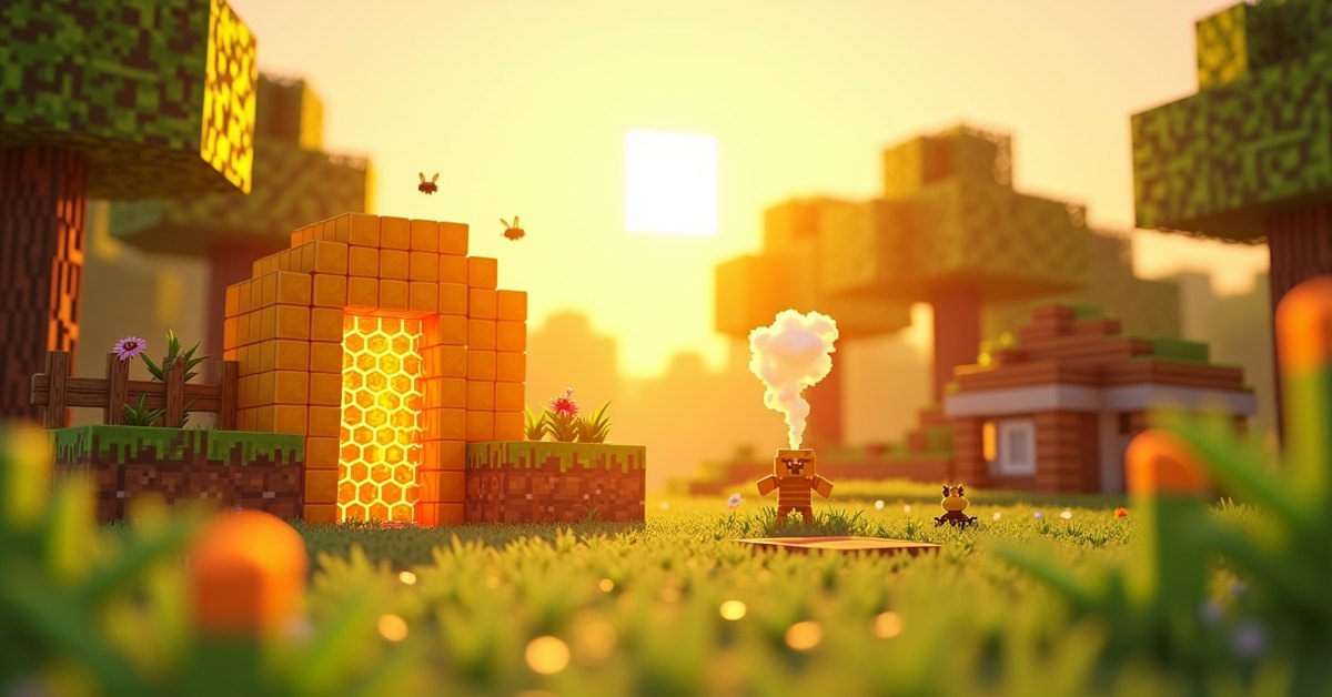 Honeycomb block in Minecraft: crafting, uses, and farming