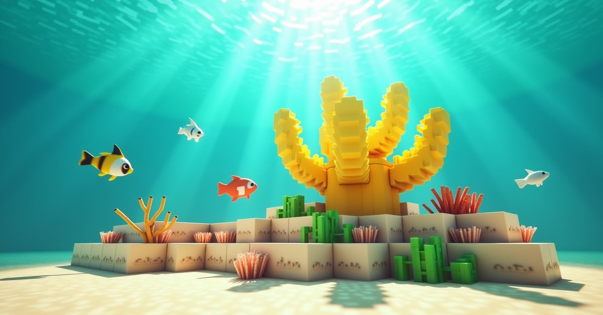 Horn coral in Minecraft: where to find it and keep it alive