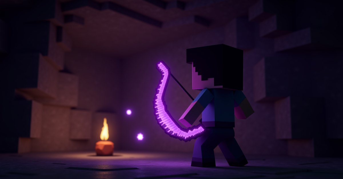 Infinity in Minecraft: how the bow enchantment works