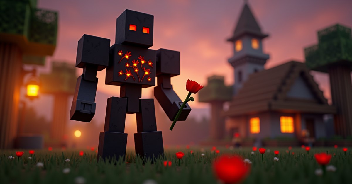 Iron golem in Minecraft: how to build, heal, and use it