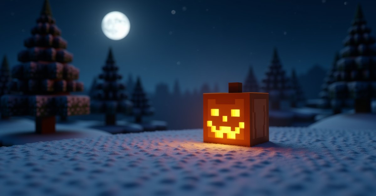 Jack o’Lantern in Minecraft: how to craft and use it