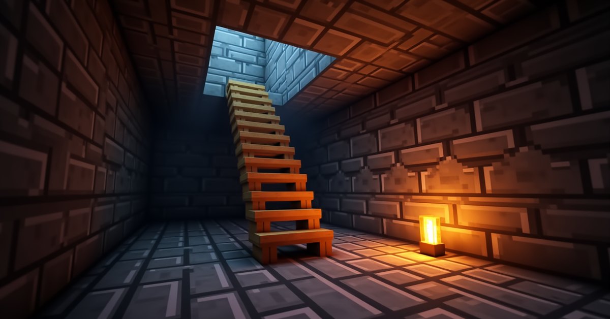Minecraft ladders: how to craft, place, and climb