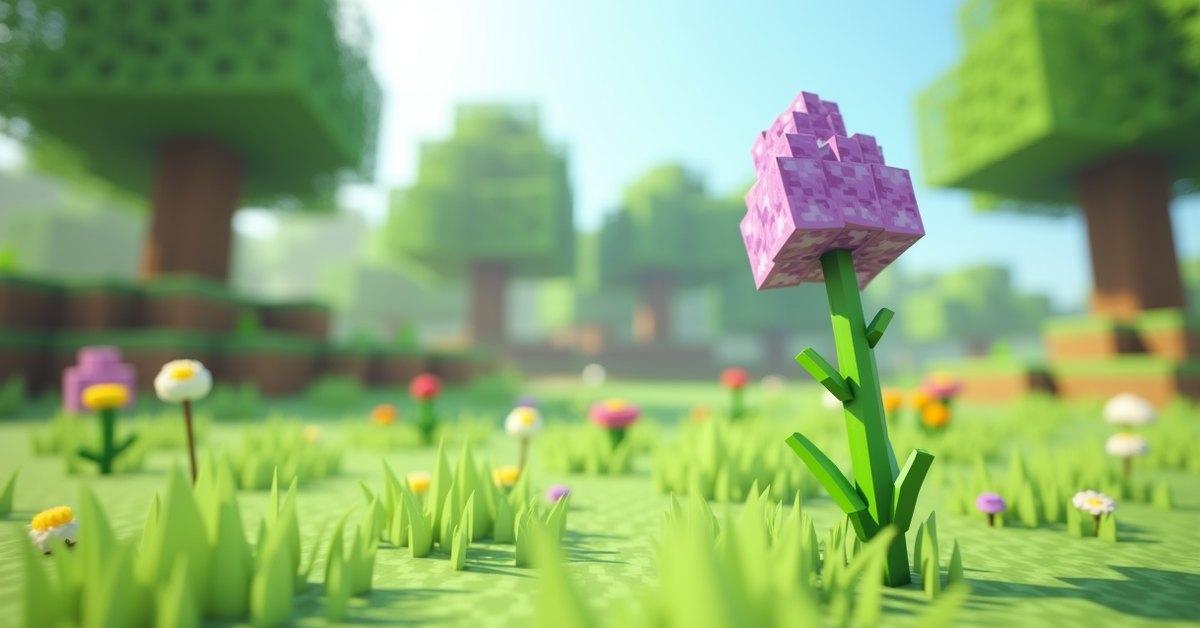 Lilac in Minecraft: where to find it and how to use it