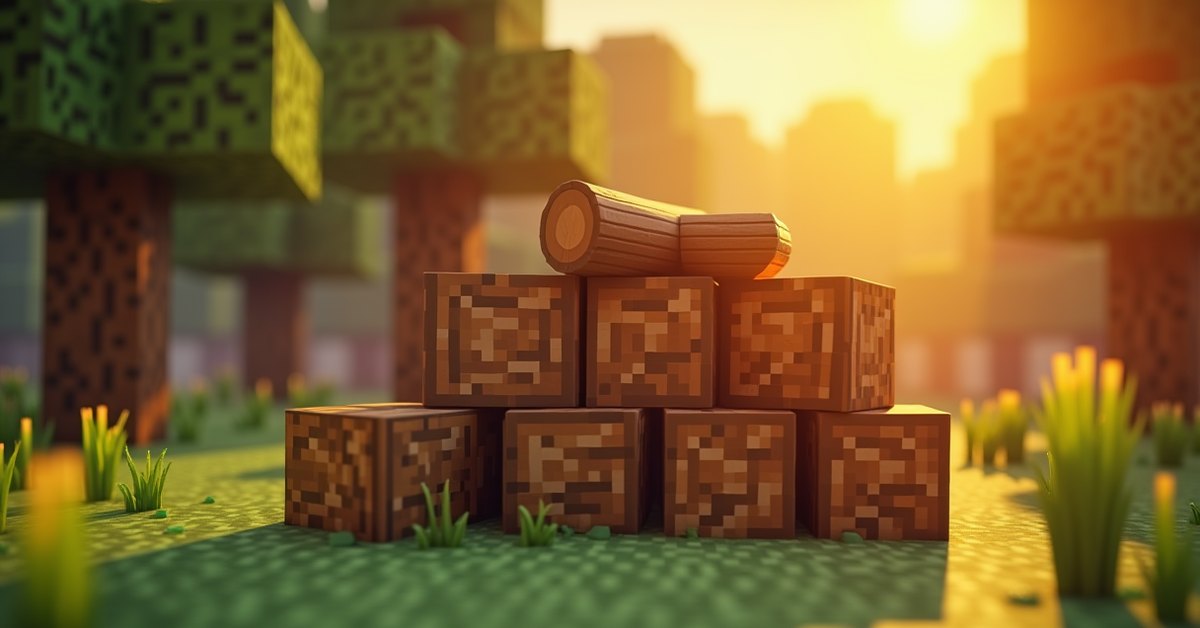 Logs in Minecraft: types, uses, and how they work