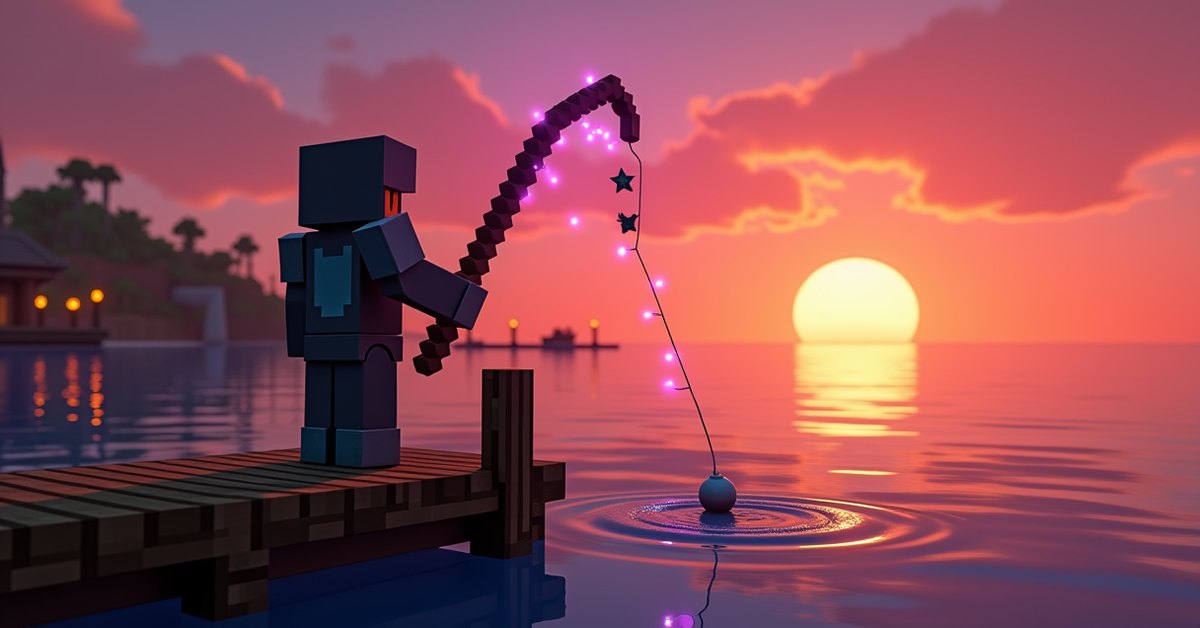 Luck of the Sea in Minecraft: how the fishing enchantment works