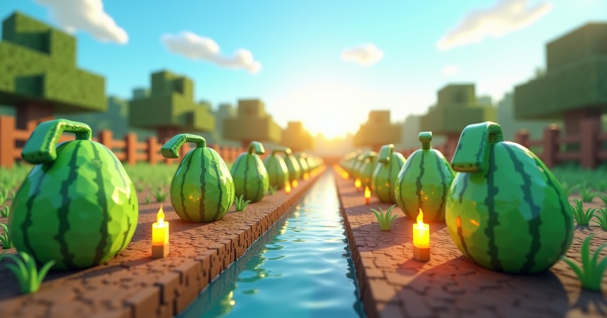 Melon stem in Minecraft: growth, drops, and farming tips