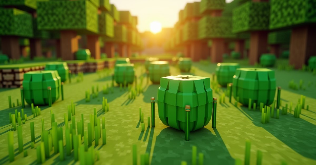 Melon in Minecraft: how to find, farm, and use slices