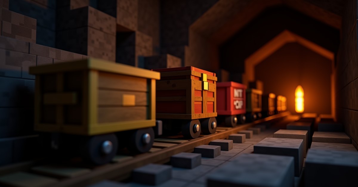 Minecart types in Minecraft: every variant and how to use them