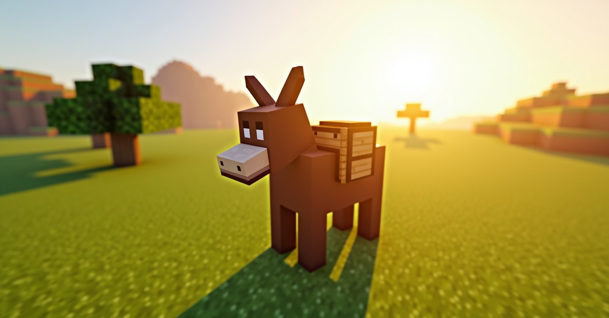 Mule in Minecraft: how to breed, tame, and use it