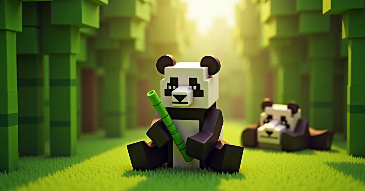 Pandas in Minecraft: how to find, breed, and care for them